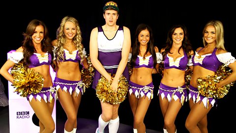 Greg's Surprise - The Minnesota Vikings cheerleaders 