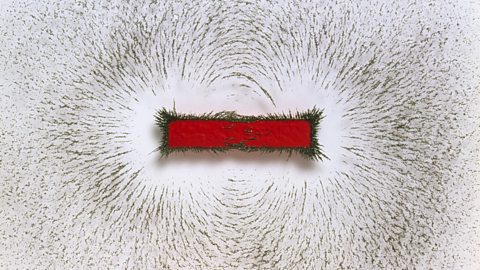 Field lines around a bar magnet