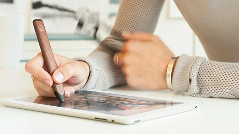 FiftyThree's managers work hard to foster creativity in employees, from hiring to everyday tasks. Here, it's new iPad stylus, called Pencil. (Courtesy FiftyThree)