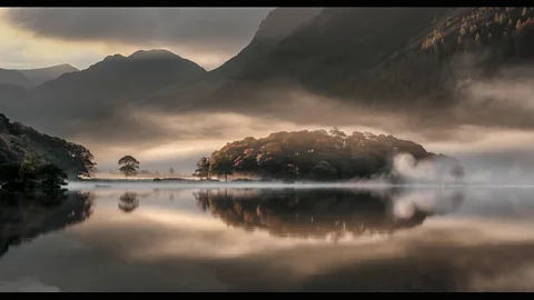 Tony Bennett won the Take a View - Landscape Photographer of the Year Awards Mist and Reflections category with this shot of the UK’s Crummock Water. (Tony Bennett/Take A View/PA)