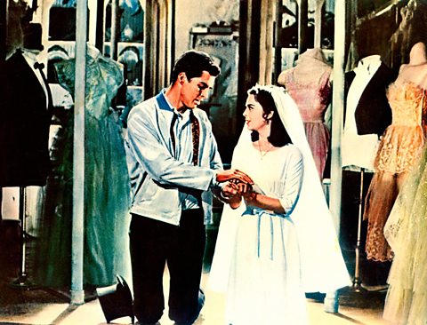A scene from the film West Side Story, 1962