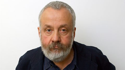 British film director Mike Leigh in 2003