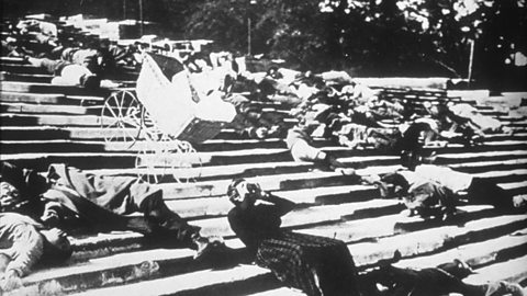 The Odessa Steps scene from Battleship Potemkin, 1925