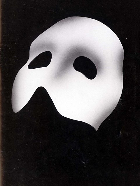 Poster for a production of Phantom Of The Opera