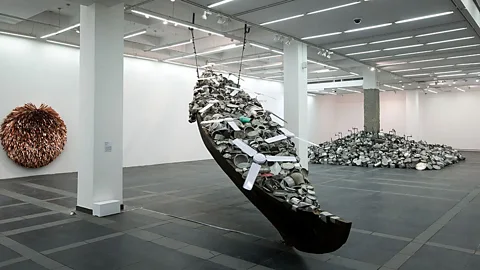 All in the same boat, Subodh Gupta (Graham Crouch/Getty)