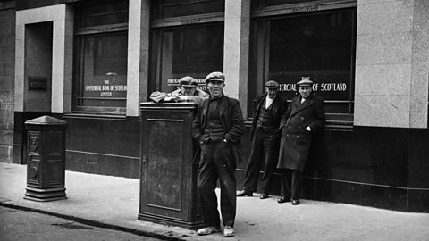 The depression takes its toll on employment in 1930s Glasgow