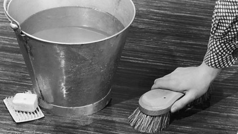 Household cleaning in the 1930s