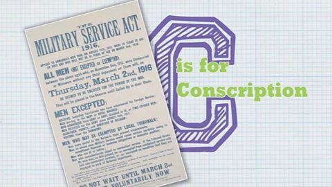 C is for Conscription