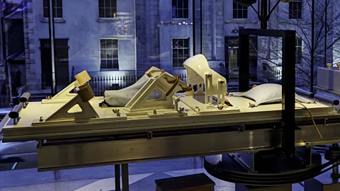 This device for facilitating childbirth was designed to spin, using centrifugal force to encourage the baby to emerge (Fail Better)