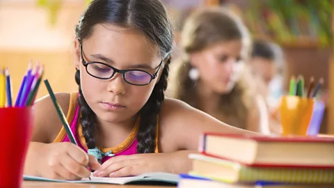 For years, people gave children weaker glasses than they really needed, but evidence suggests this is the wrong thing to do (Thinkstock)