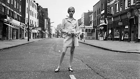 Twiggy on the King's Road (Stan Meagher/Express/Getty Images)