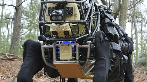 One of the robots now owned by Google, built by the company Boston Dynamics (SPL)