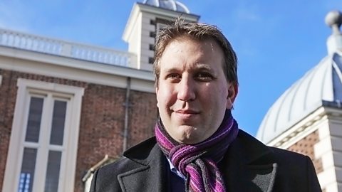 Chris Lintott, astronomer and broadcaster.