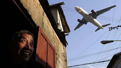 ...our reliance on polluting air travel? (Getty Images)