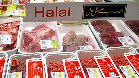 Halal meat