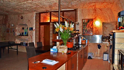 Most homes are built underground--with full amenities--because of Coober Pedy’s extreme heat. (Desrey Jones)