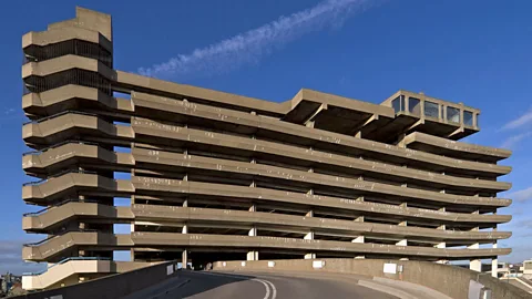 Trinity Car Park, in Gateshead in the north of England was featured in 1971's thriller Get Carter starring Michael Caine. It was demolished in 2010 (Keith Paisley/Alamy)