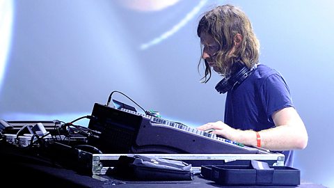 Aphex Twin at the Pitchfork Music Festival