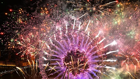 TasteTech and Bompas and Parr have also used artificial flavours in fireworks (AFP/Leon Neal)