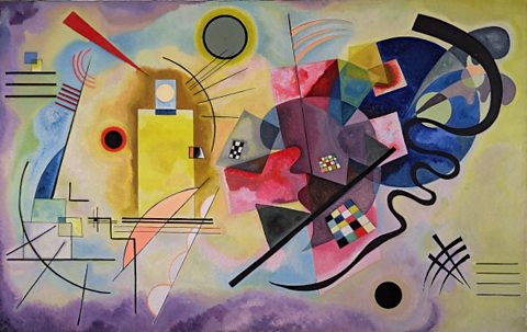 Yellow, Red, Blue, 1925 by Wassily Kandinsky