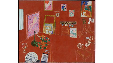 The Red Studio (1911) by Henri Matisse, © Succession H. Matisse/ DACS 2014