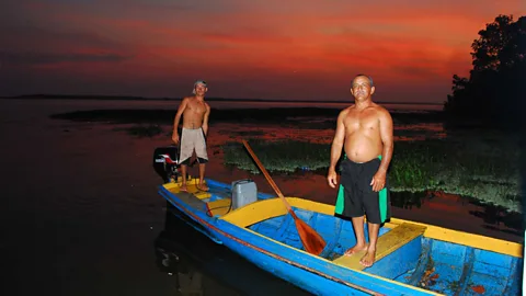 Under a deep red sky. (Alan Highton)