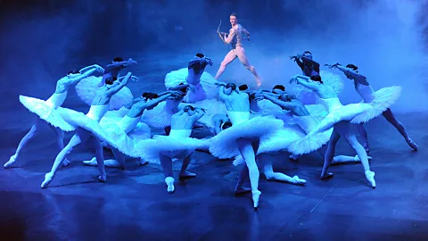 The English National Ballet perform Tchaikovsky's Swan Lake (Rex Features)