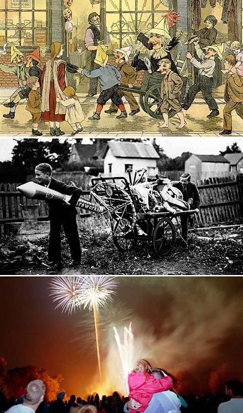 Bonfire night celebrations 