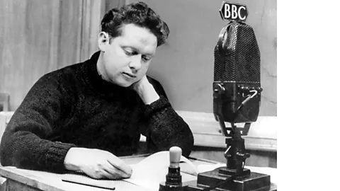 In the late 1940s Thomas often contributed to the BBC's cultural offerings (BBC)