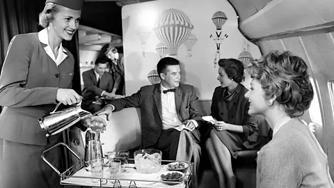 Pan-Am introduced the Boeing 707 in 1957, inaugurating the jet age (Everett Collection Historical/Alamy)