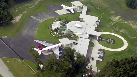 John Travolta owns a 707, which he keeps at his home in Anthony, Florida (Bruce Ackerman/Rex)