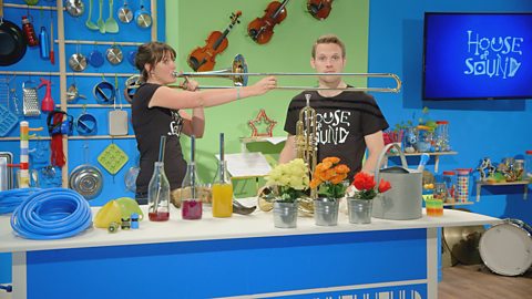 How brass instruments make sound