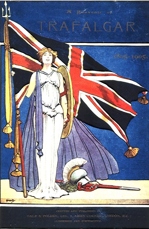 Britannia, an iconic symbol of the British Empire