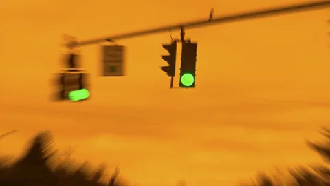 Riding the "green wave"; not an urban myth, but a real method to keep traffic flowing (Getty Images)