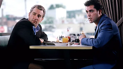 In Goodfellas' classic diner scene, Martin Scorcese's camera pitches and yawns around the banquette in sympathy with Ray Liotta's character's paranoia (AF Archive / Alamy)