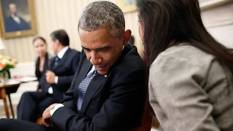 President Obama meets with Mexican President Enrique Pena (Win McNamee/ Getty Images)