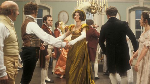 Dance featuring Anna Chancellor as Miss Bingley from ý adaptation of Pride and Prejudice (1995)