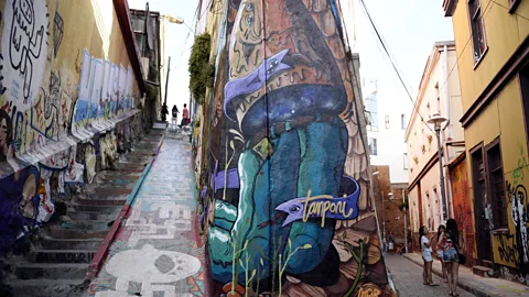 Franck Fife/AFPGetty Quirky Valparaiso: A short getaway from Santiago. (Credit: Franck Fife/AFPGetty)