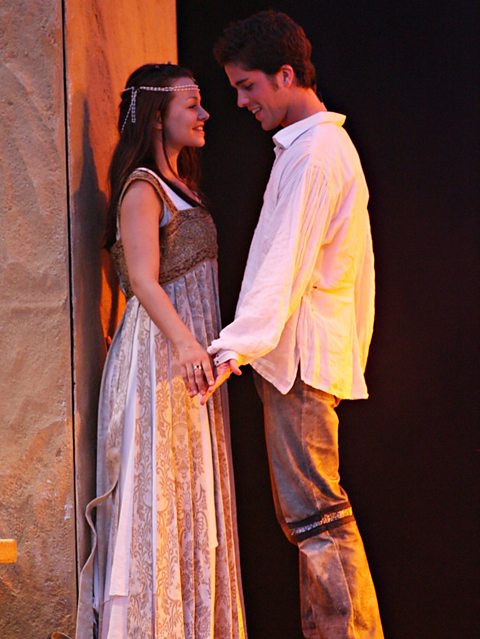 Romeo and Juliet onstage