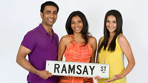 FremantleMedia The presence of the Indian Kapoor family was the subject of negative feedback from audiences, according to actor Sachin Joab (Credit: FremantleMedia)