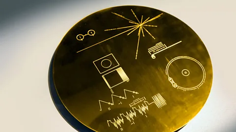 SPL Voyager's golden disc: tunes for aliens (Credit: SPL)