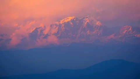 Whitworth Images/Getty Pink sunset over Annapurna in Nepal. (Credit: Whitworth Images/Getty)