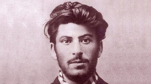 Photograph of Stalin as a young man