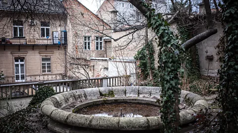 Sanjin Kastelan The private courtyard at Ilica 34. (Credit: Sanjin Kastelan)