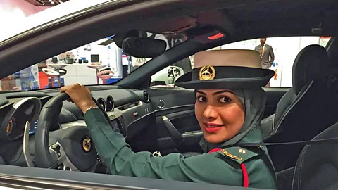 Louise Redvers Lieutenant Maitha Obaid Almehairi from Sharjah is on the Dubai Police force. (Credit: Louise Redvers)