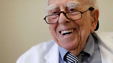 Corbis Ephraim Engleman, 103, still works as a doctor (Credit: Corbis)