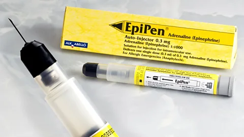 Science Photo Library EpiPens bring quick relief from allergic reactions (Credit: Science Photo Library)