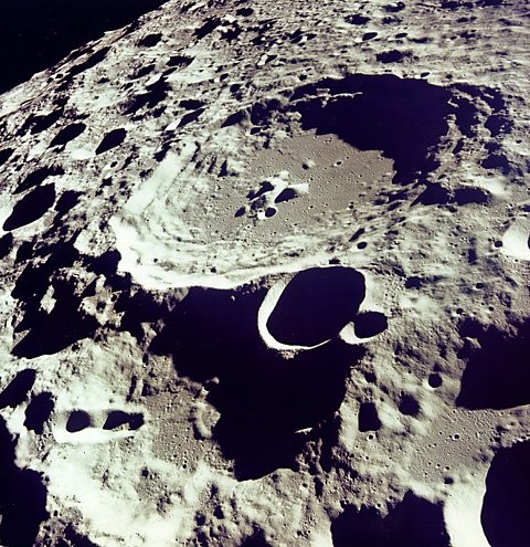 The surface of the moon