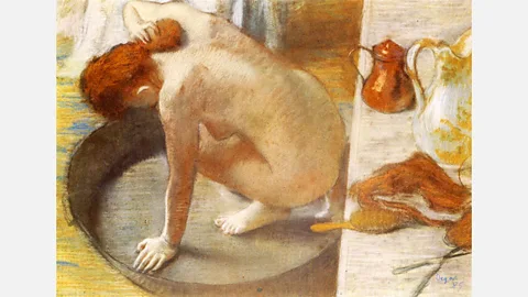 Edgar Degas/Musée d'Orsay, Paris The composition of Degas’ The Tub shows a heavy debt to Japanese printmaking (Credit: Edgar Degas/Musée d'Orsay, Paris)