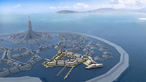 The Seasteading Institute Does the romantic dream of seasteading match the reality? (Credit: The Seasteading Institute)